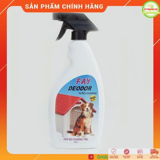 Khử mùi fay deodor ⚜ FREESHIP ⚜ DEODOR for Pet’ environment 350ml | 600ml chuồng chăn nuôi chó mèo động vật