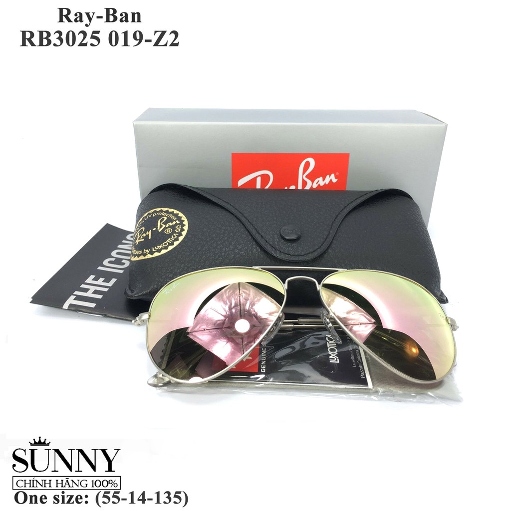 RB3025 - Kính mát Rayban chính hãng, bảo hành toàn quốc, thiết kế dễ đeo bảo vệ mắt