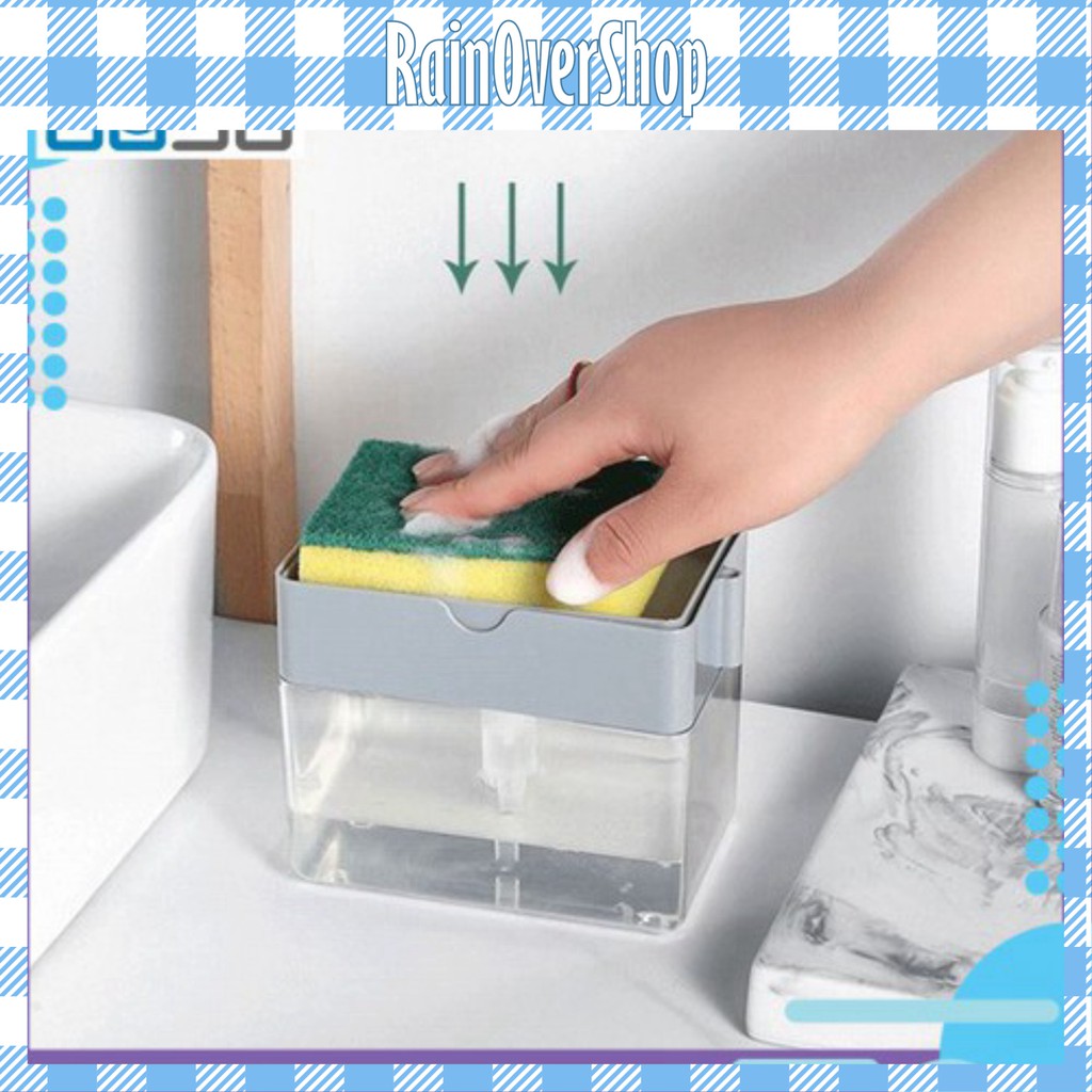 [GOSO] Hộp Đựng Nước Rửa Chén Bát Thông Minh