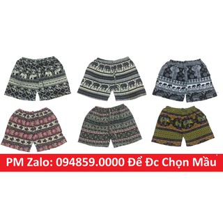 Quần đùi thổ cẩm