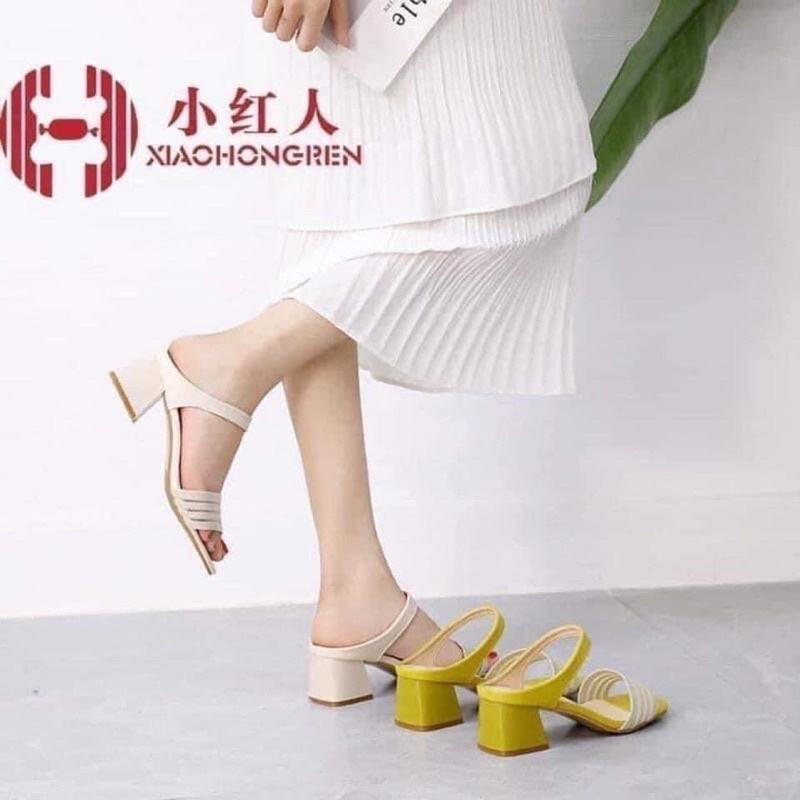 Dép cao gót quai ngang ❌ HÀNH QUẢNG CHÂU