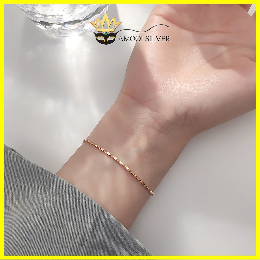 Lắc tay bạc S925 basic - Amooi Silver AT59