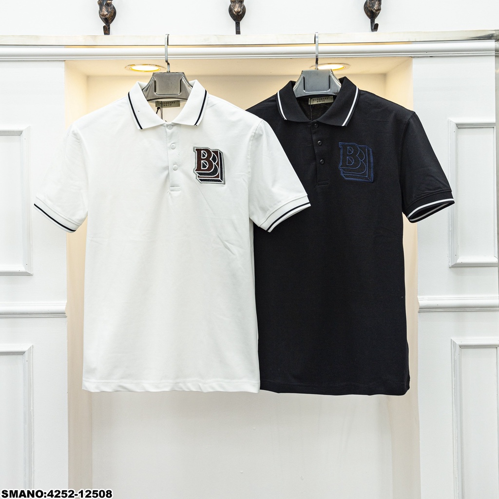 Áo polo nam nữ thể thao thêu B PL13 chất cotton cá sấu co giãn 4c hàng có bigsize 35-90kg