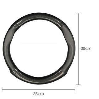 Bọc Vô Lăng Carbon Full Logo Hãng