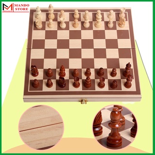 Bộ cờ vua gỗ thông cao cấp hãng amalife - bàn cờ vua kiêm hộp đựng tiêu chuẩn quốc tế cao cấp bằng gỗ thông tự nhiên
