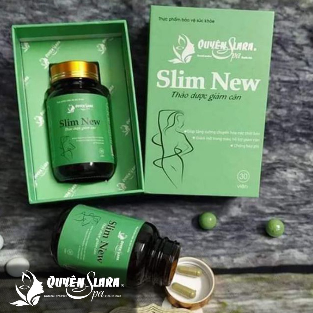 Viên uống giảm cân Slim New QUYÊN LARA 150g  hỗ trợ kiểm soát cân nặng SimShop102