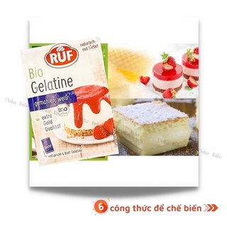 Gelatine hữu cơ ruf - sobo