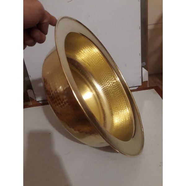 Chậu thau 42cm  gò thủ công