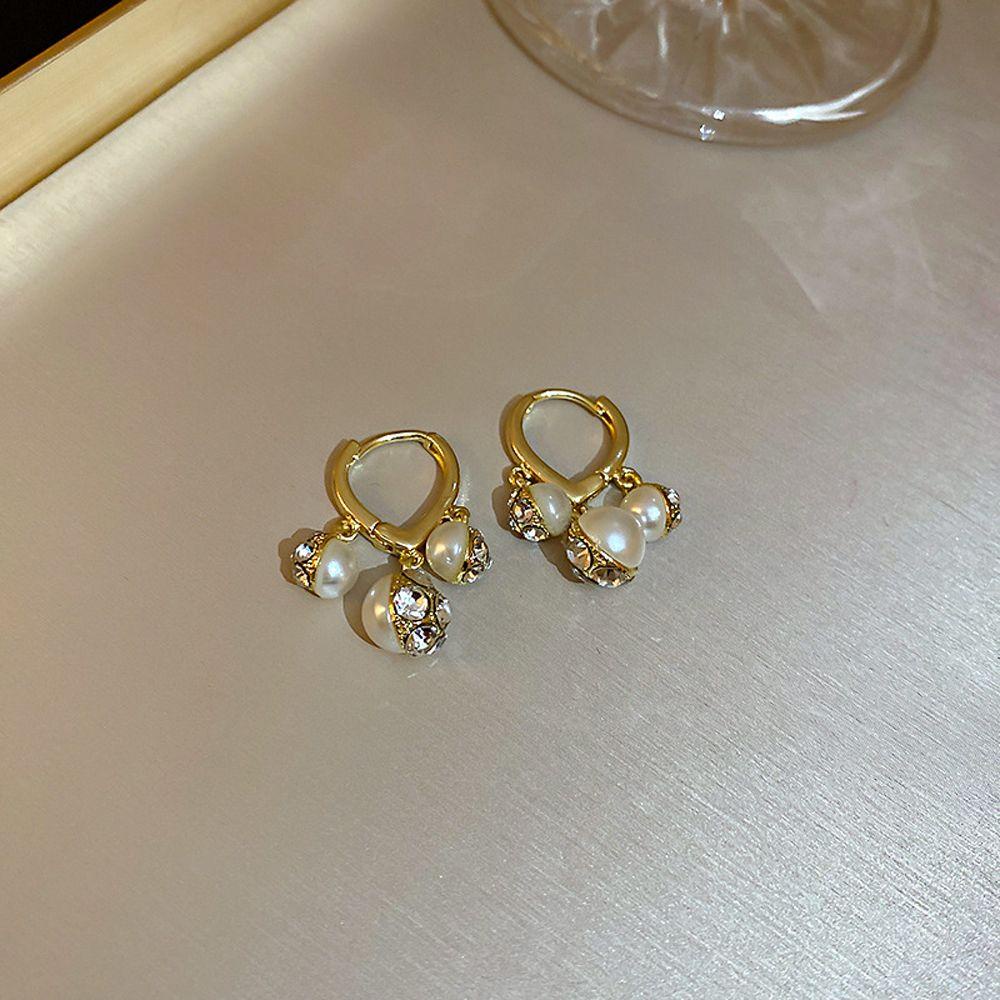 Bông Tai Tròn Màu Sắc Đơn Giản Phong Cách Hàn Quốc Cho Nữ