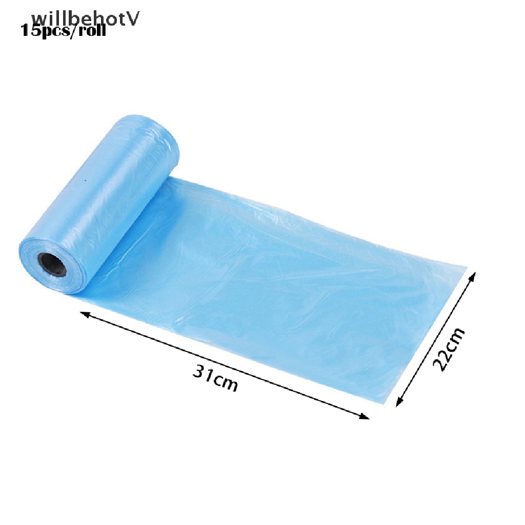 Set 15 Túi Đựng Phân Chó Mèo Tiện Dụng