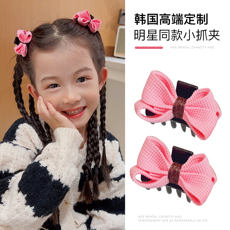 Kẹp Tóc Đính Nơ Nhỏ Xinh Xắn Thời Trang Hàn Quốc Cho Bé Gái