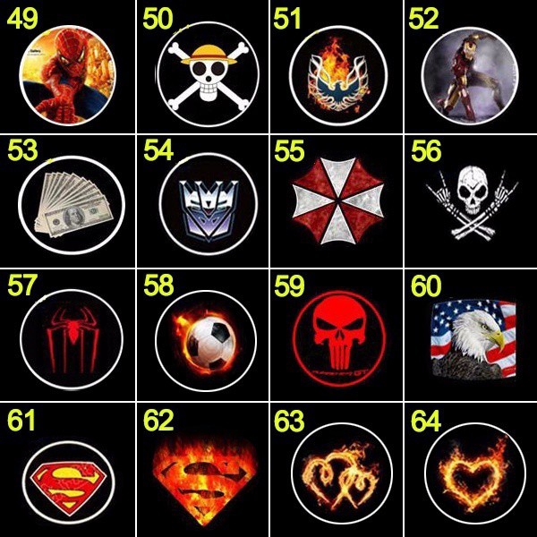 Đèn Led Chiếu Hình Cho Xe Ô Tô