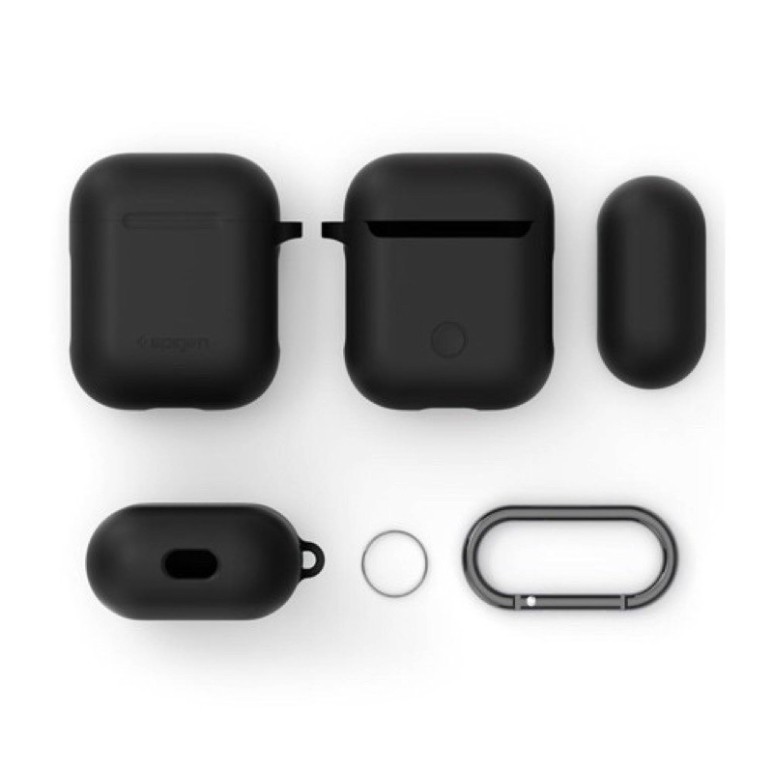 Case (Vỏ Ốp) Tai Nghe Bluetooth i12, Inpods i12 Vỏ Nhám Đen Cao Cấp