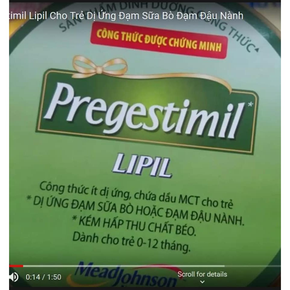 Sữa Bột Pregestimil 400g [Date 05/2023]