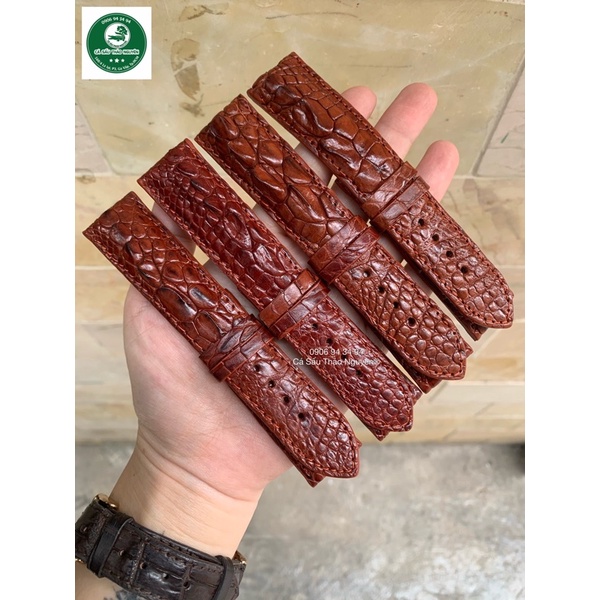 Dây Đồng Hồ da cá sấu