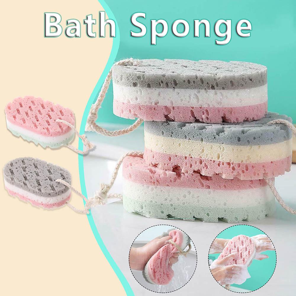 Bông Tắm Bọt Biển Mềm Mại Tẩy Tế Bào Chết Nhanh Chóng Tiện Dụng