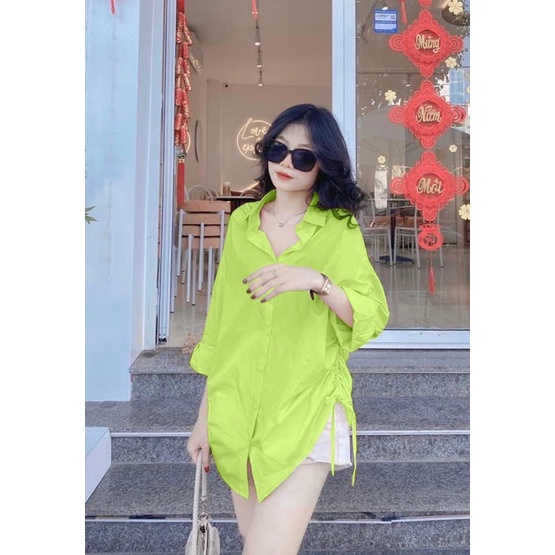 SET ÁO SƠ MI XANH MIX SOOC