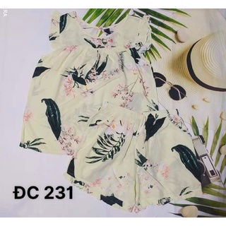 Đồ bộ tole lanh mặc mát