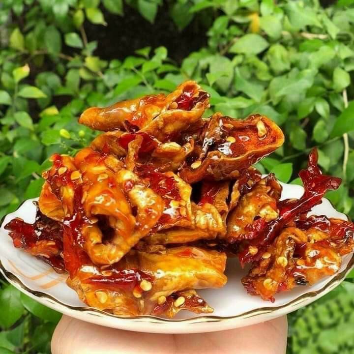 Mực Rim Sa Tế ( ăn liền ) là món ăn ngon của Shop Đặc Sản Biển Phan Thiết NGỌC DŨNG; Hộp 200 gram. HSD 12 tháng