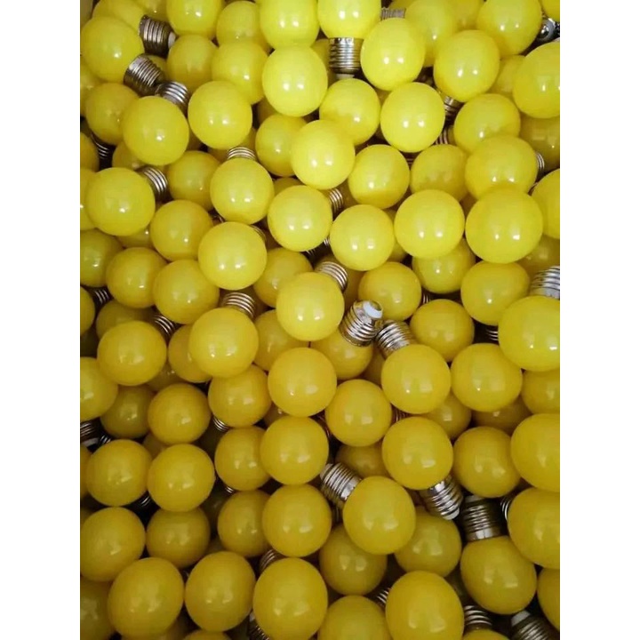 Bóng Chanh 1W Nhiều Màu Giá Tốt, Bóng Đèn Led Trang Trí Nội/Ngoại Thất