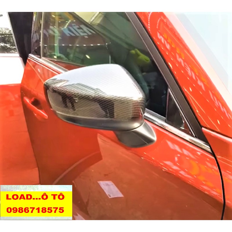 Ốp Gương Chiếu Hậu Xe Mazda CX5 2022-2018 Vân Carbon Cao Cấp Nhất Thị Trường