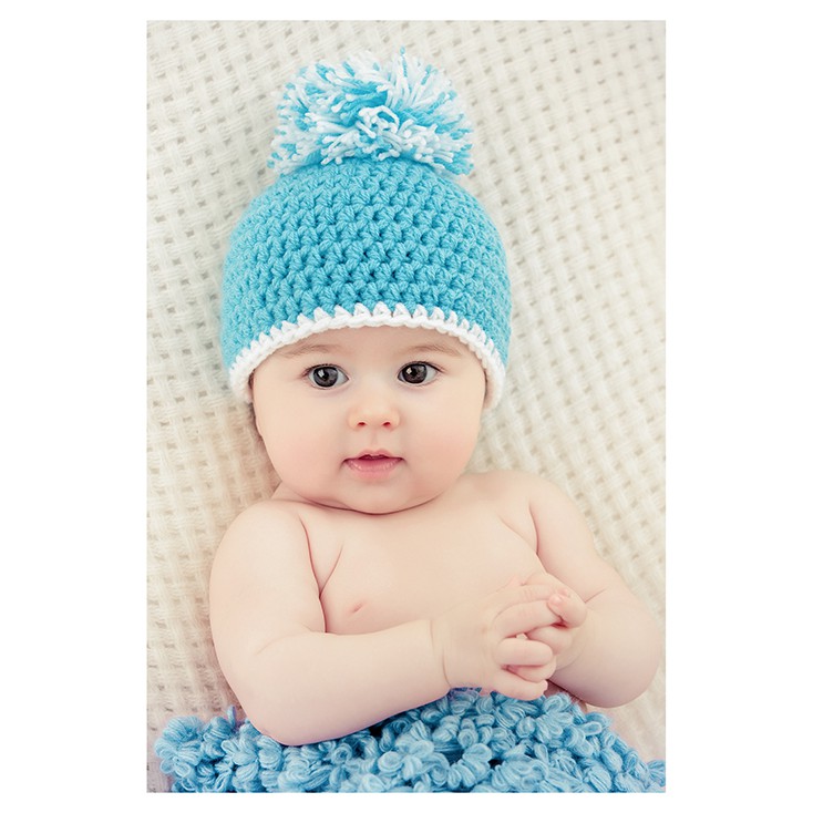 Tranh treo tường hình em bé đáng yêu dễ thương baby cute BB0015K