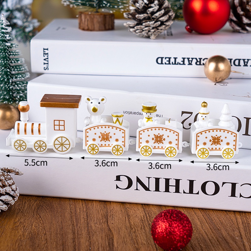 [SIÊU RẺ❤️] – Đoàn tàu Noel - Trang trí bánh sinh nhật bánh kem