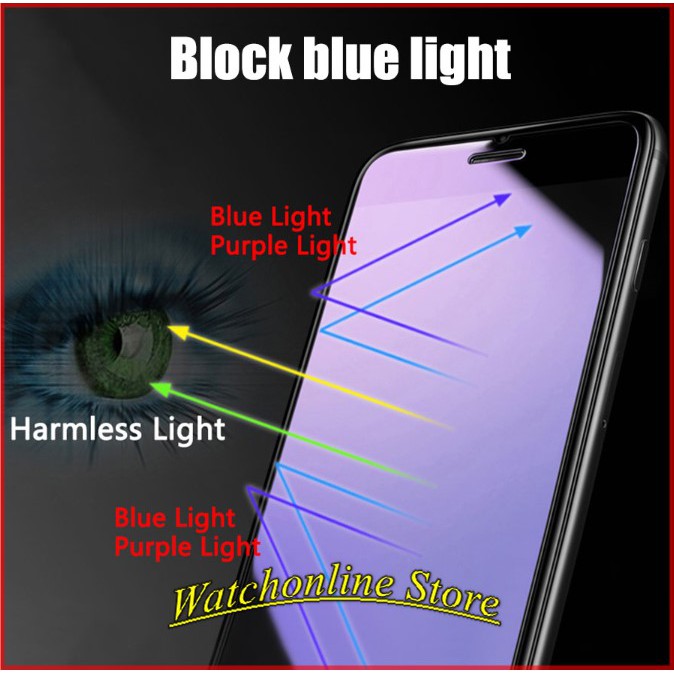 Cường lực ánh tím chống mỏi mắt, chống tia UV cho Realme Q / Realme 5 pro / Realme x lite / realme 3 pro / realme x2