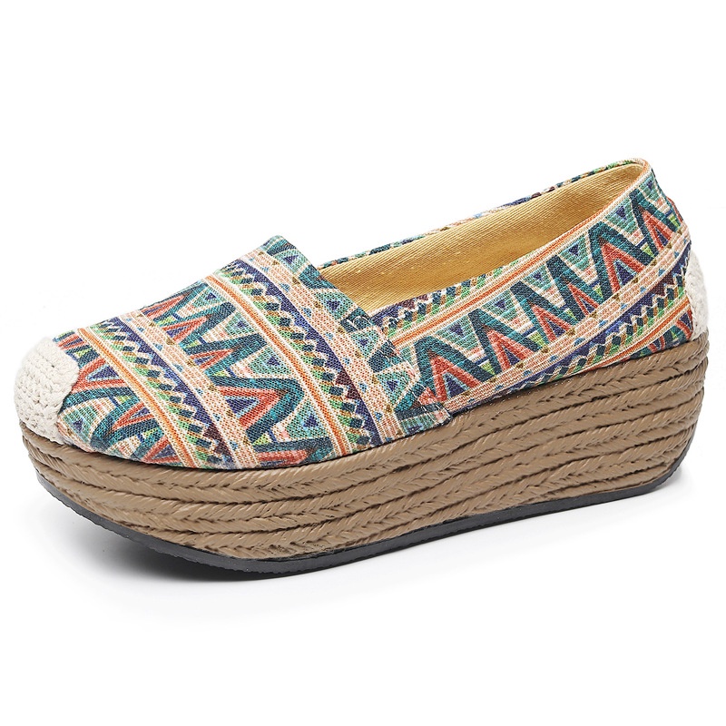 Giày Thể Thao Đế Dày Thêu Họa Tiết Phong Cách Dân Tộc Thời Trang Mùa Thu Hàng Mới Dành Cho Bạn Nữ 1618-25 Sumy Master 2