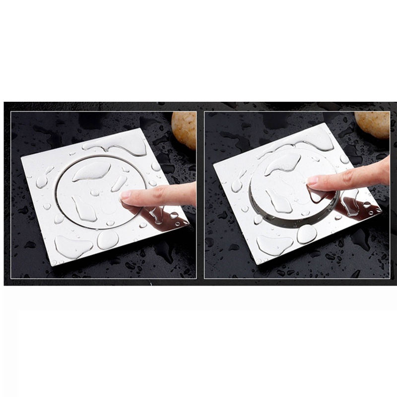 Nắp Chặn Cống Thoát Nước Sàn Nhà Bằng Thép Không Gỉ