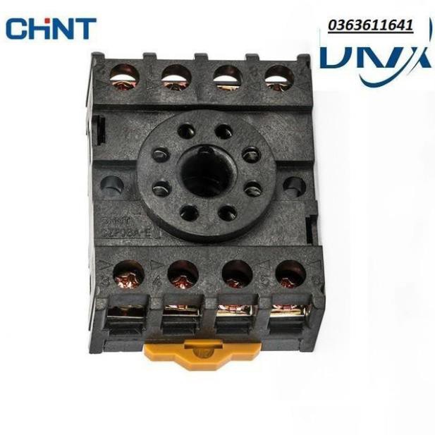 Đế rơle 8 chân chint CZF08A
