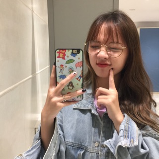 Kính mắt tròn Hàn Quốc