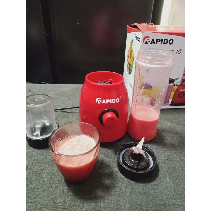 Máy xay sinh tố Rapido RB-300M - Hàng chính hãng - Bảo hành 12 tháng
