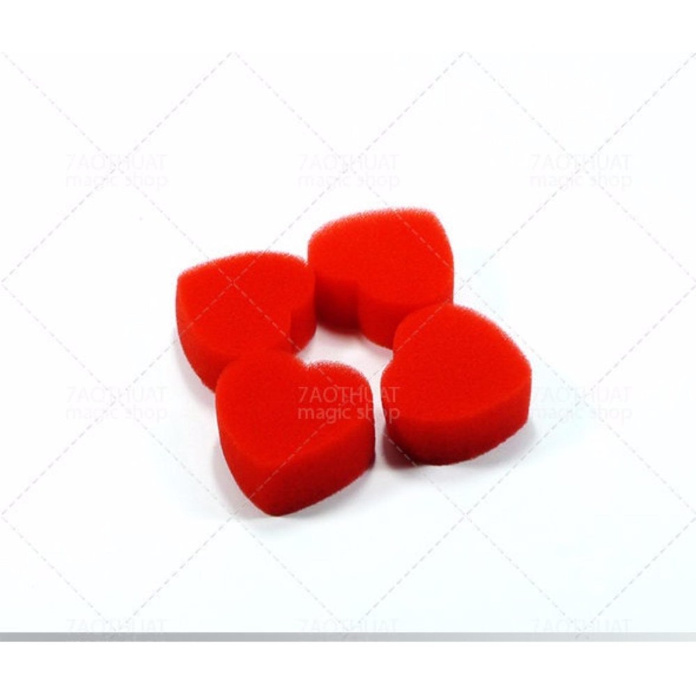 Đồ chơi ảo thuật banh tim Sponge Heart + video hướng dẫn miễn phí