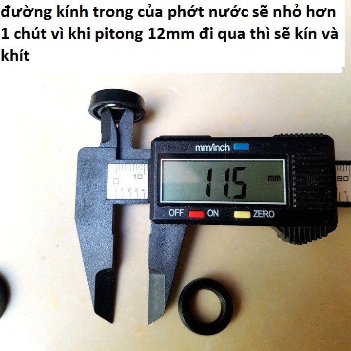 Bộ phớt máy rửa xe mini 3 phớt dầu 3 phớt nước,6 van 1 chiều