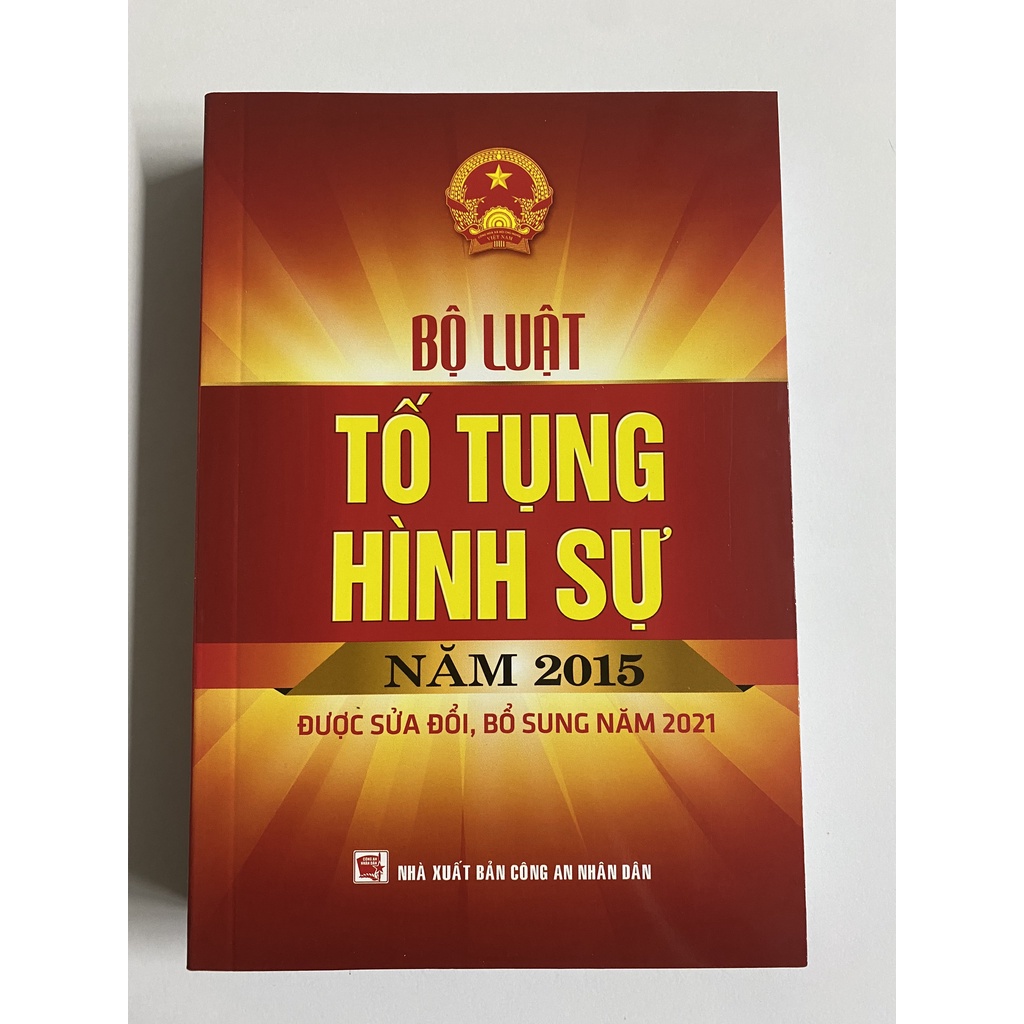 Sách Bộ Luật Tố Tụng Hình Sự