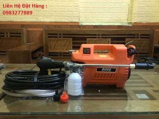 Máy Rửa Xe Boss 3000W hàng chính hãng dây 15m ống nối súng dài tặng bình xà phòng