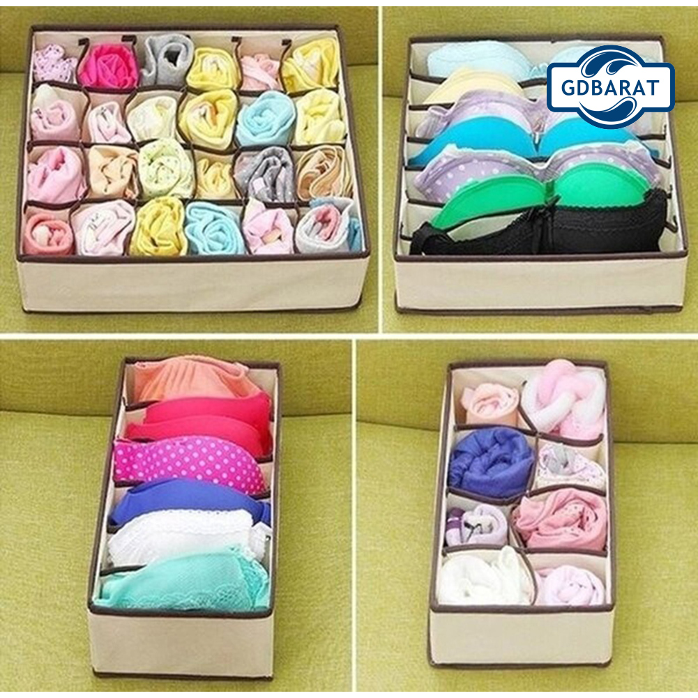 Hộp Đựng Vớ / Đồ Lót 6 / 7 / 8 / 24 Ngăn Tiện Lợi