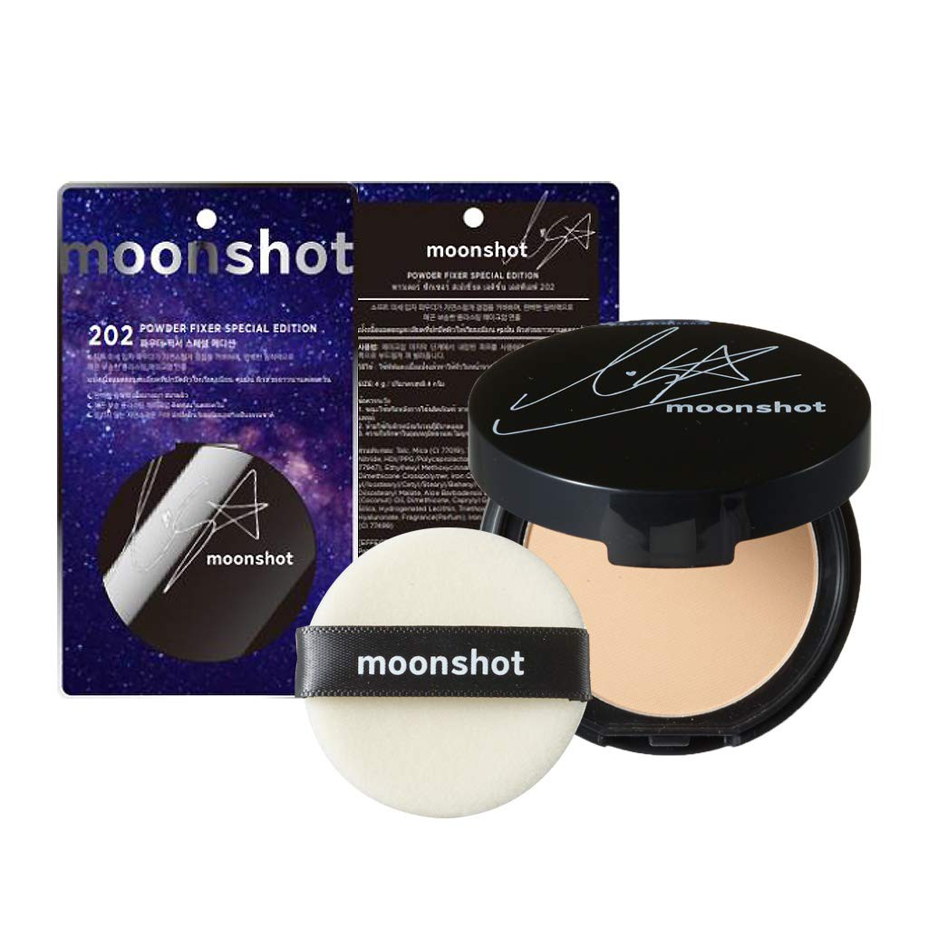 Phấn Phủ Moonshot Lisa's Pick Special Edition 202 SPF27 PA++ Powder Fixer Smooth Skin 5g | BigBuy360 - bigbuy360.vn
