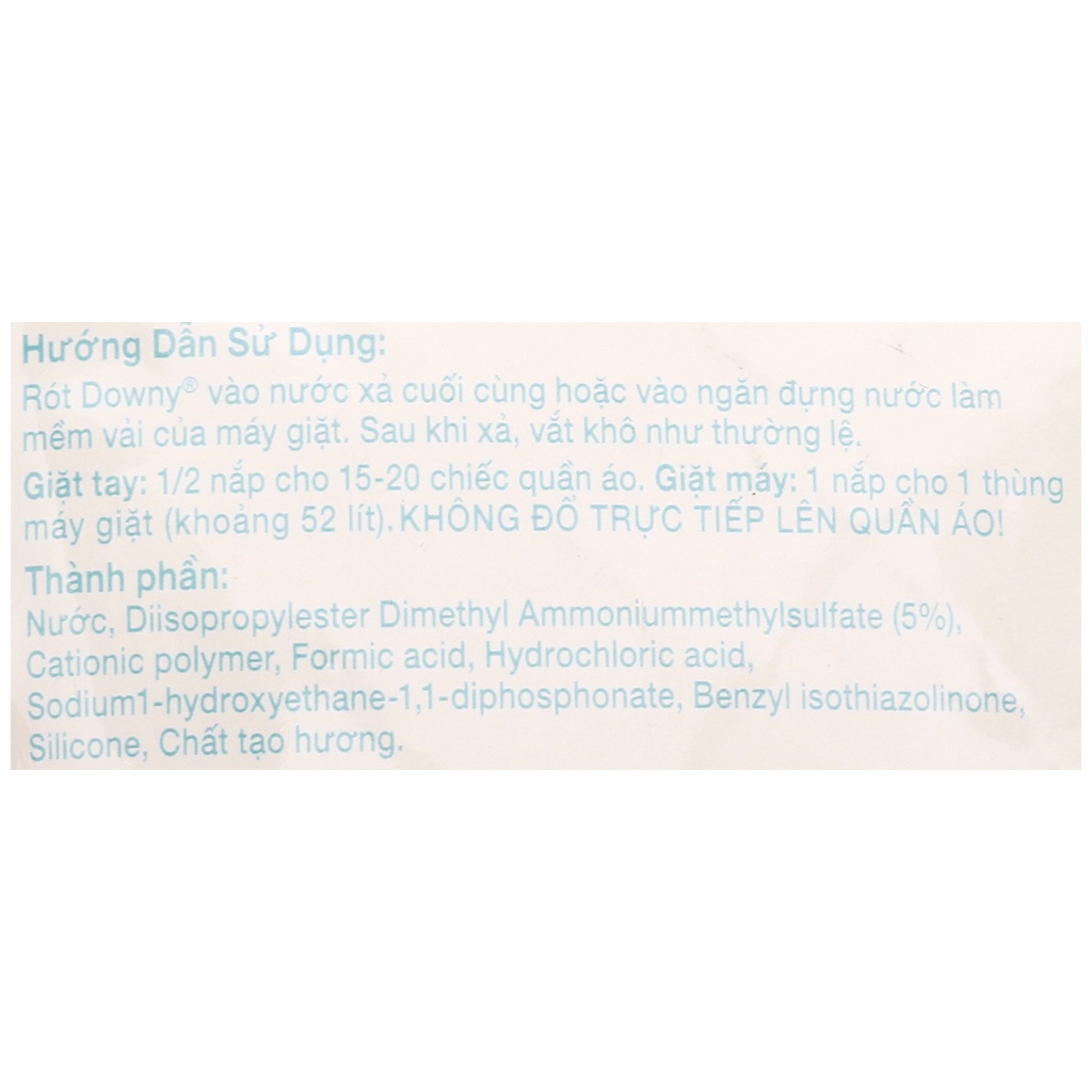 5/6 Nước xả vải Downy cho da nhạy cảm túi 3.5 lít