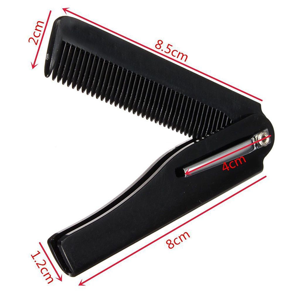Lược gấp chải tóc/râu tiện dụng