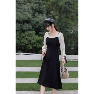 Váy vintage dáng dài tiểu thư 87