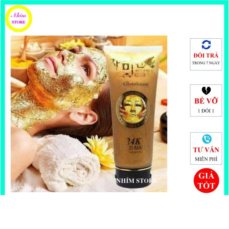 Mặt nạ Vàng 24k Gold mask L-Glutathione Hàn Quốc