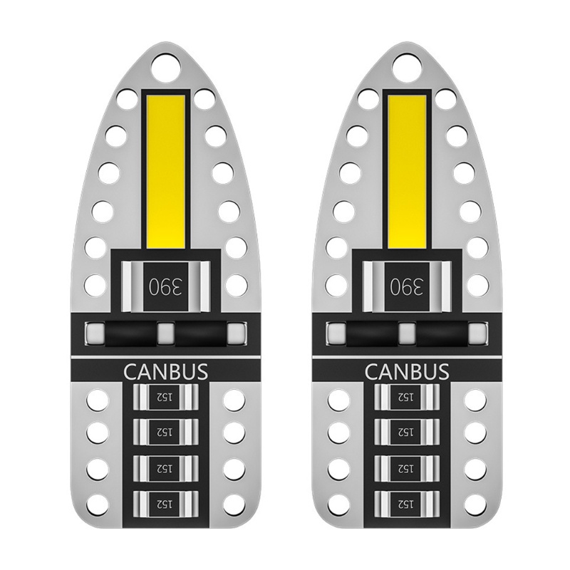 Set 10 Đèn LED T10 W5W Ánh Sáng Trắng Dành Cho Ô Tô