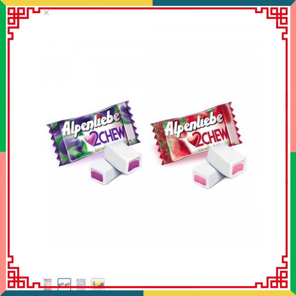 Kẹo mềm Alpenliebe 2chew hoa trái 25 viên