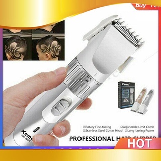 ( Mới ) Razor Professional Hair Clippers KEMEI Cordless Trimmer Shaver Men\'s Basic Barber Set