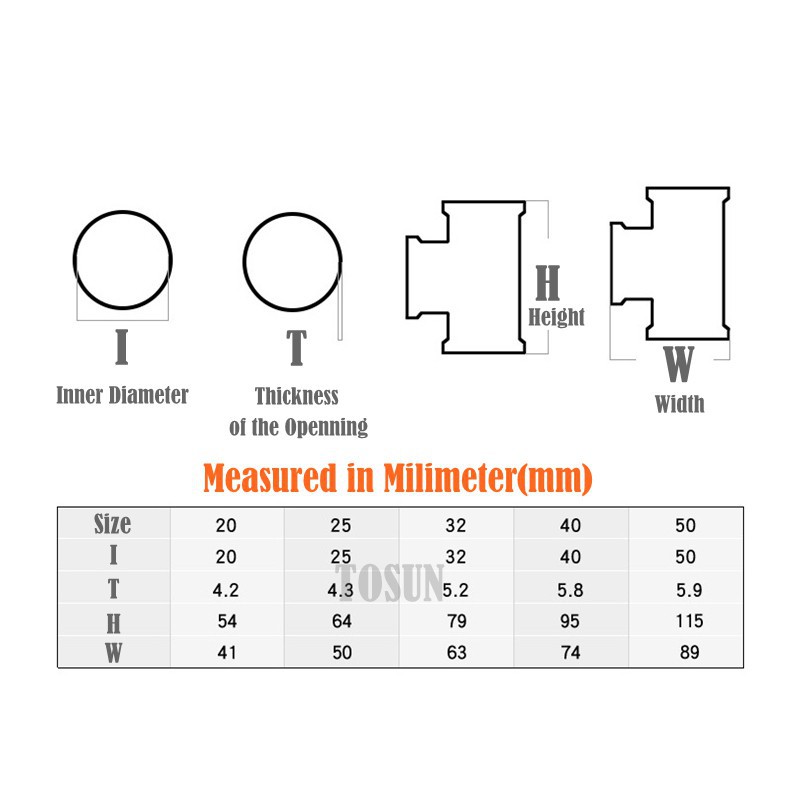 Set 2 đầu nối chữ T cho ống nước hồ cá
