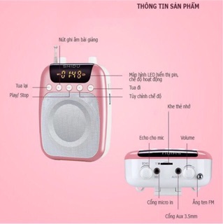 Máy trợ giảng không dây SHIDU SD-S358