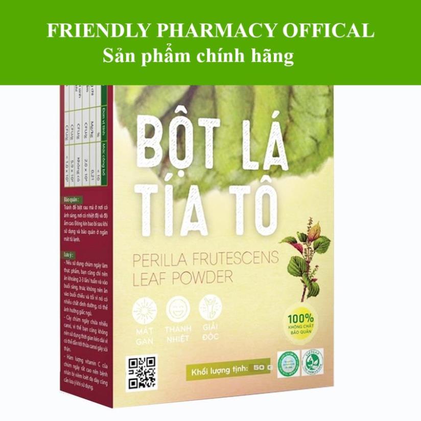 BỘT LÁ TÍA TÔ – Giúp mát gan, thanh nhiệt, giảm cảm cúm, làm đồ ăn dặm cho bé và chế biến món ăn (50g)