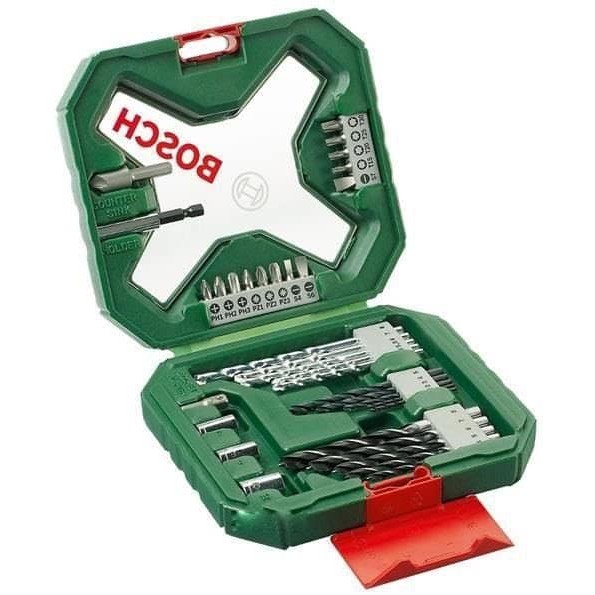 Bộ mũi khoan và vặn vít X-Line Bosch 34 chi tiết